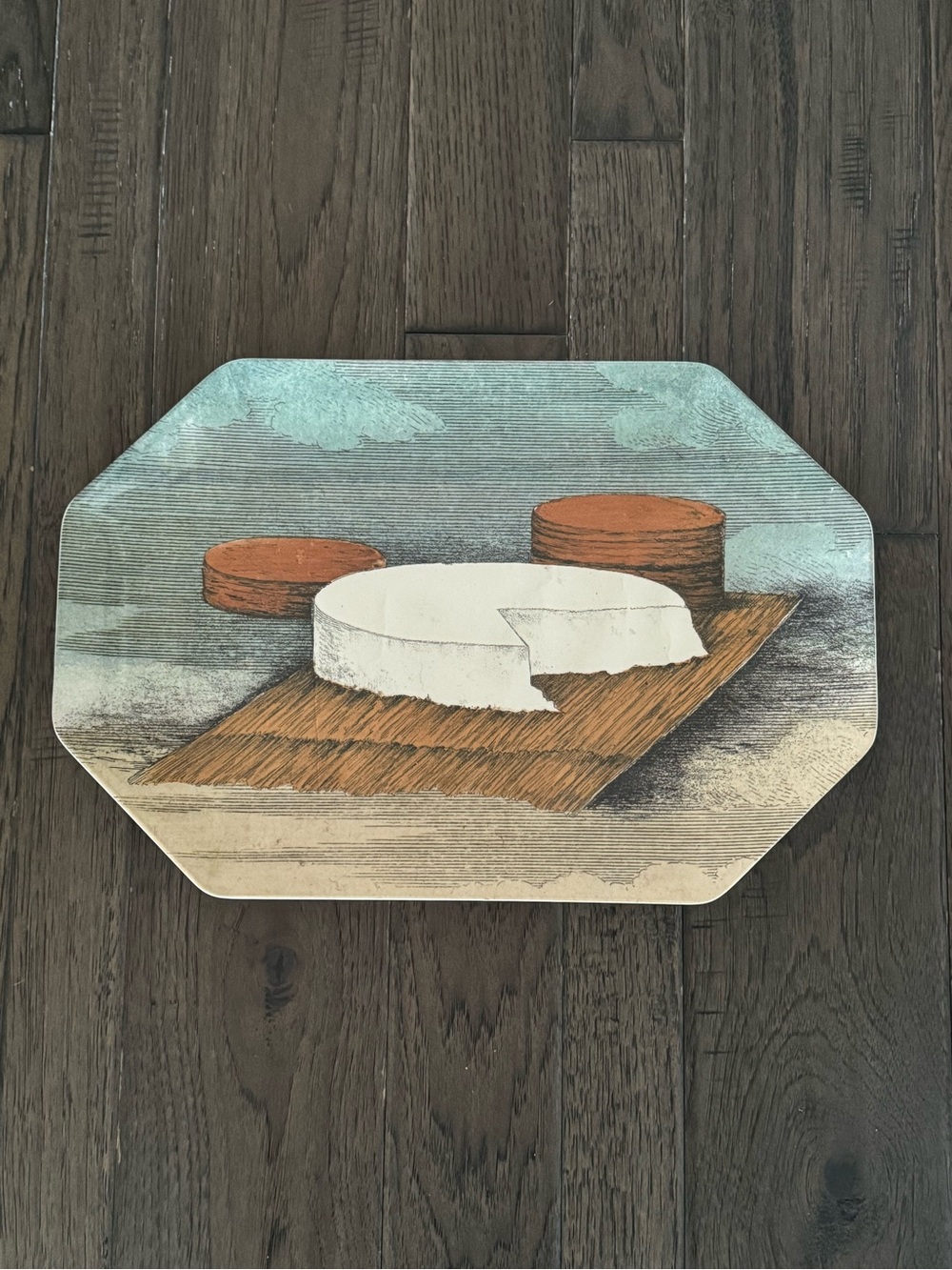 NWT John Derian for Target Cheese Melamine Hexagon Serving Platter